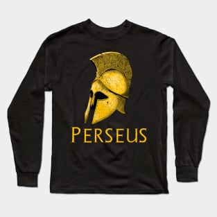 Mythology Of Ancient Greece - Mythical Greek Hero Perseus Long Sleeve T-Shirt